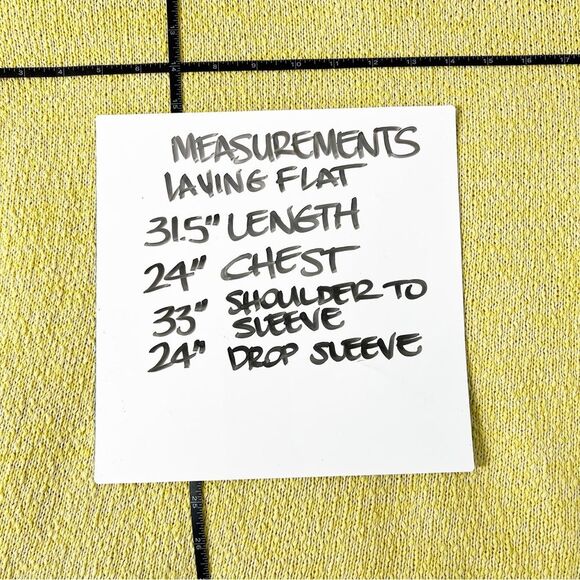 BDG for Urban Outfitters Men’s Size Large Yellow Sweater Light Pink Stripe Trim - Picture 12 of 14